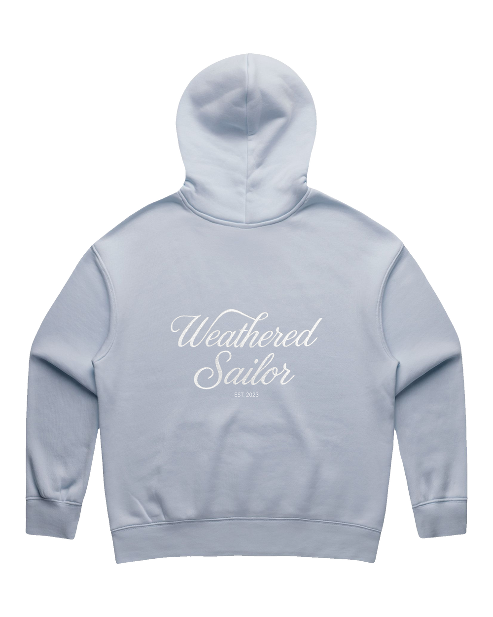 Lady Anchor Script Chillin Hoodie (transparent)