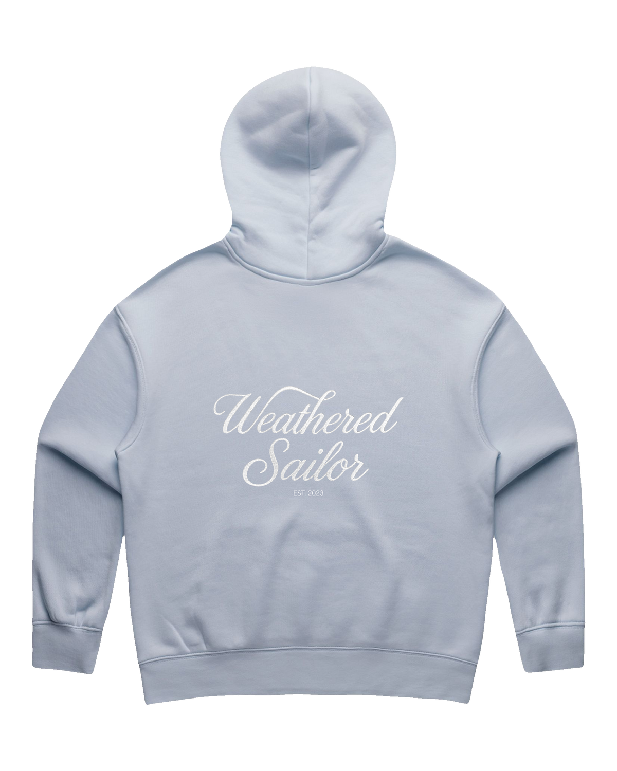 Lady Anchor Script Chillin Hoodie (transparent)