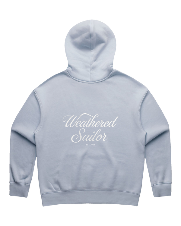 Lady Anchor Script Chillin Hoodie (transparent)