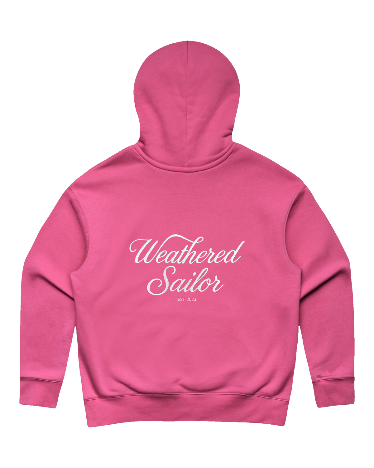 Lady Anchor Script Chillin Hoodie (transparent)