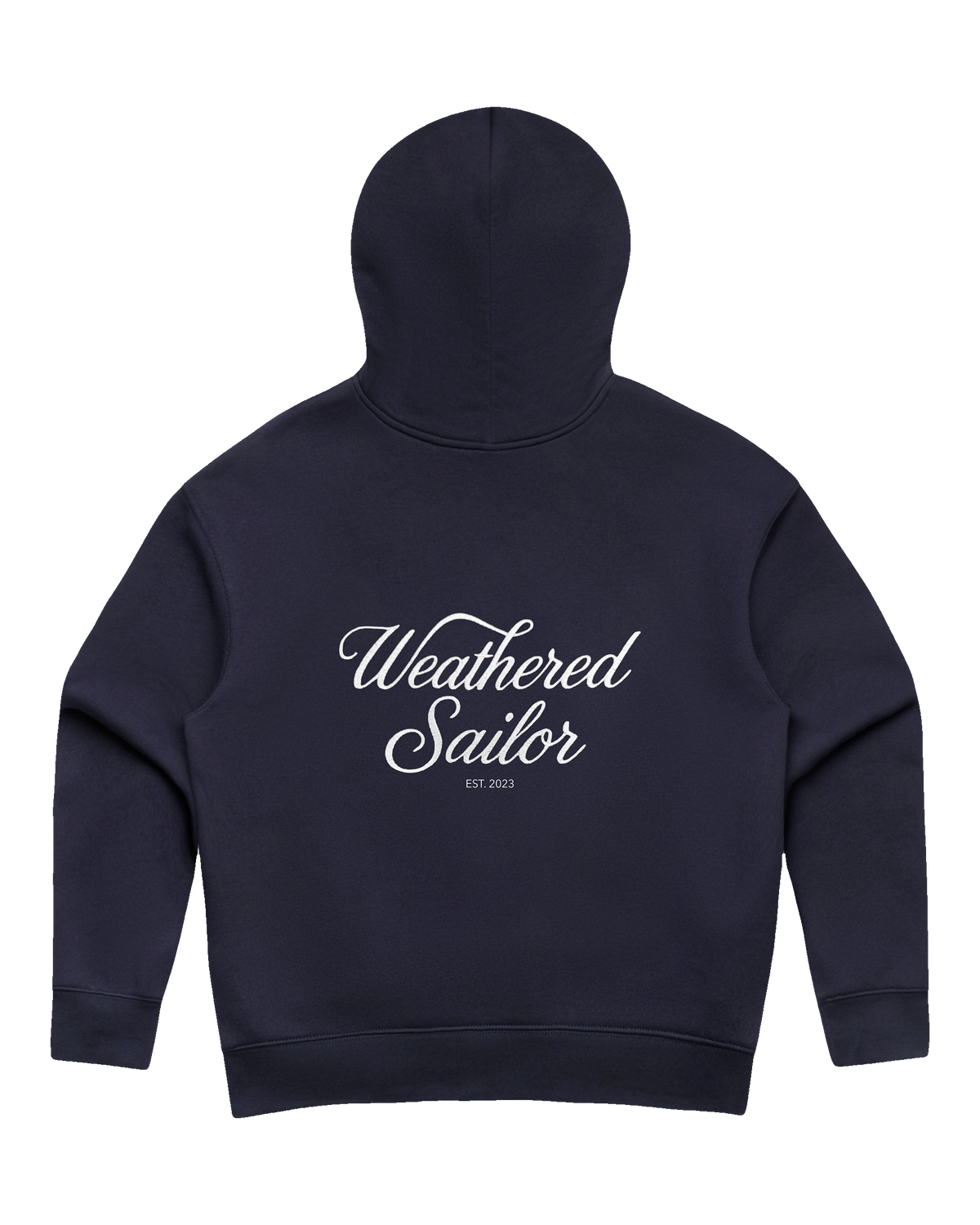 Lady Anchor Script Chillin Hoodie (transparent)