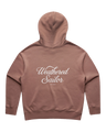 Lady Anchor Script Chillin Hoodie