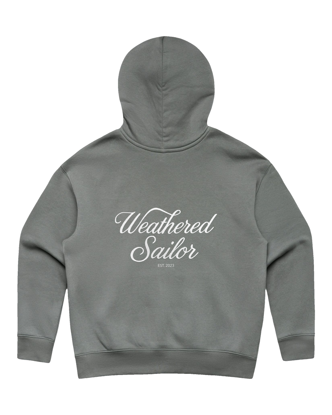Lady Anchor Script Chillin Hoodie (transparent)