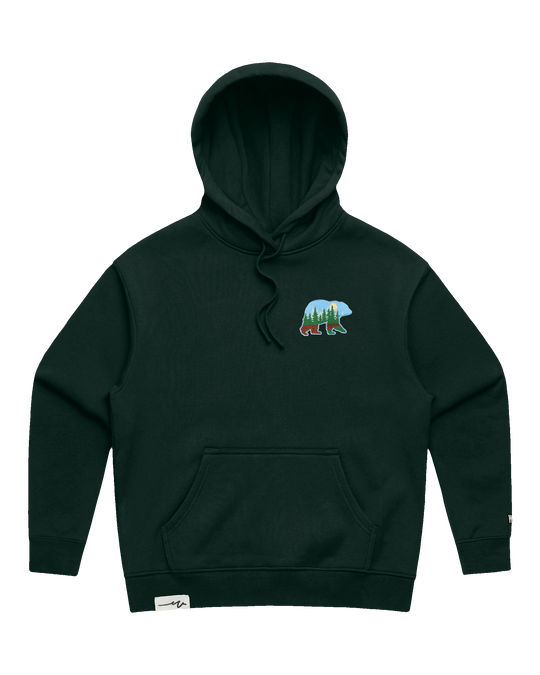 Bear With Me – At The Woods Cropped Hood (transparent)