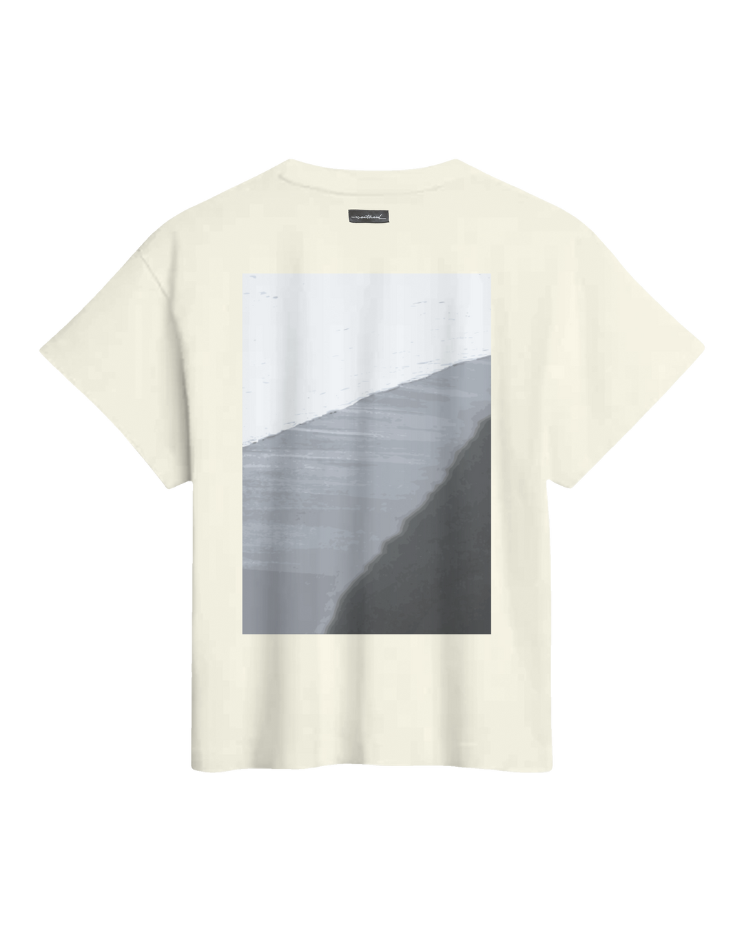Heavyweight Sketchy Edge Cropped Lady Tee (transparent)