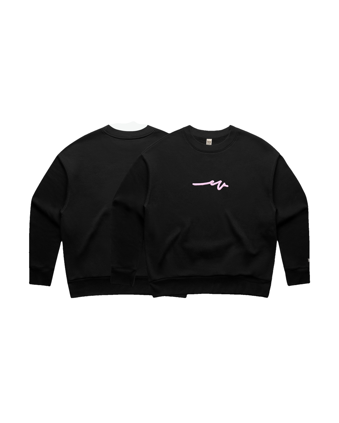 Puff Dub Cropped Crew (transparent)