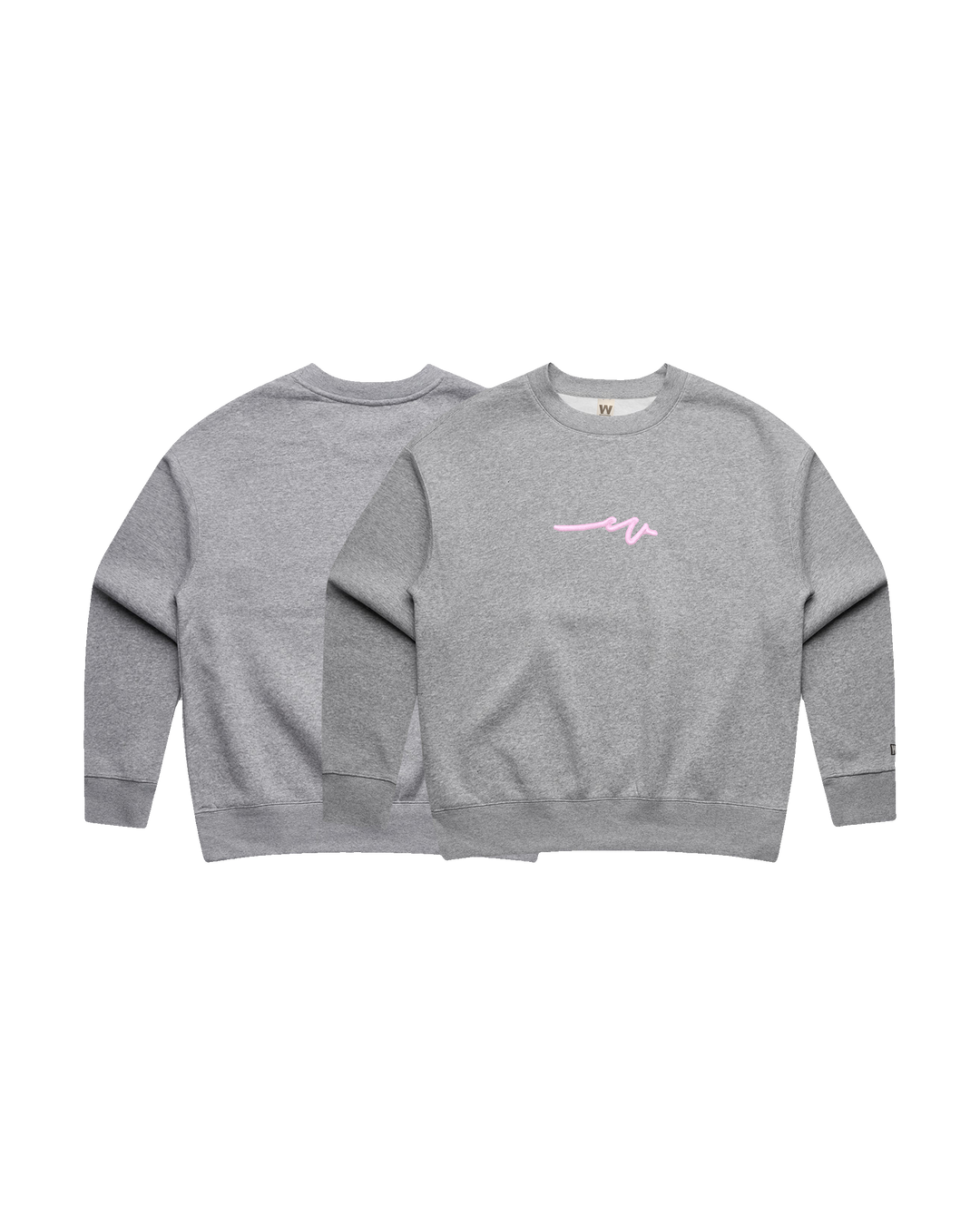 Puff Dub Cropped Crew (transparent)