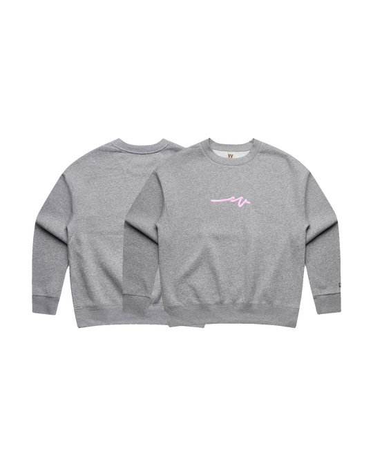 Puff Dub Cropped Crew (transparent)