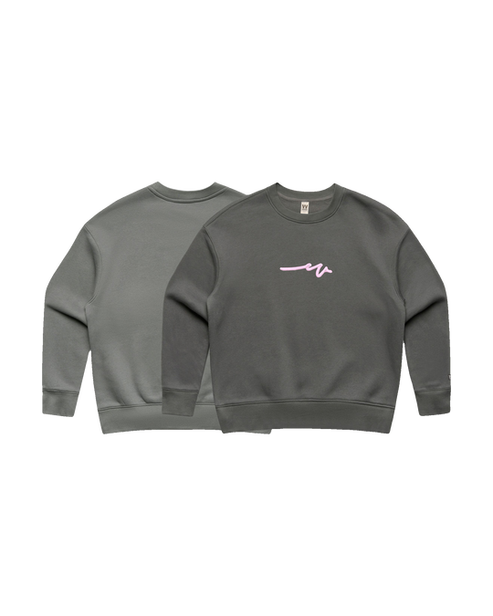 Puff Dub Cropped Crew (transparent)