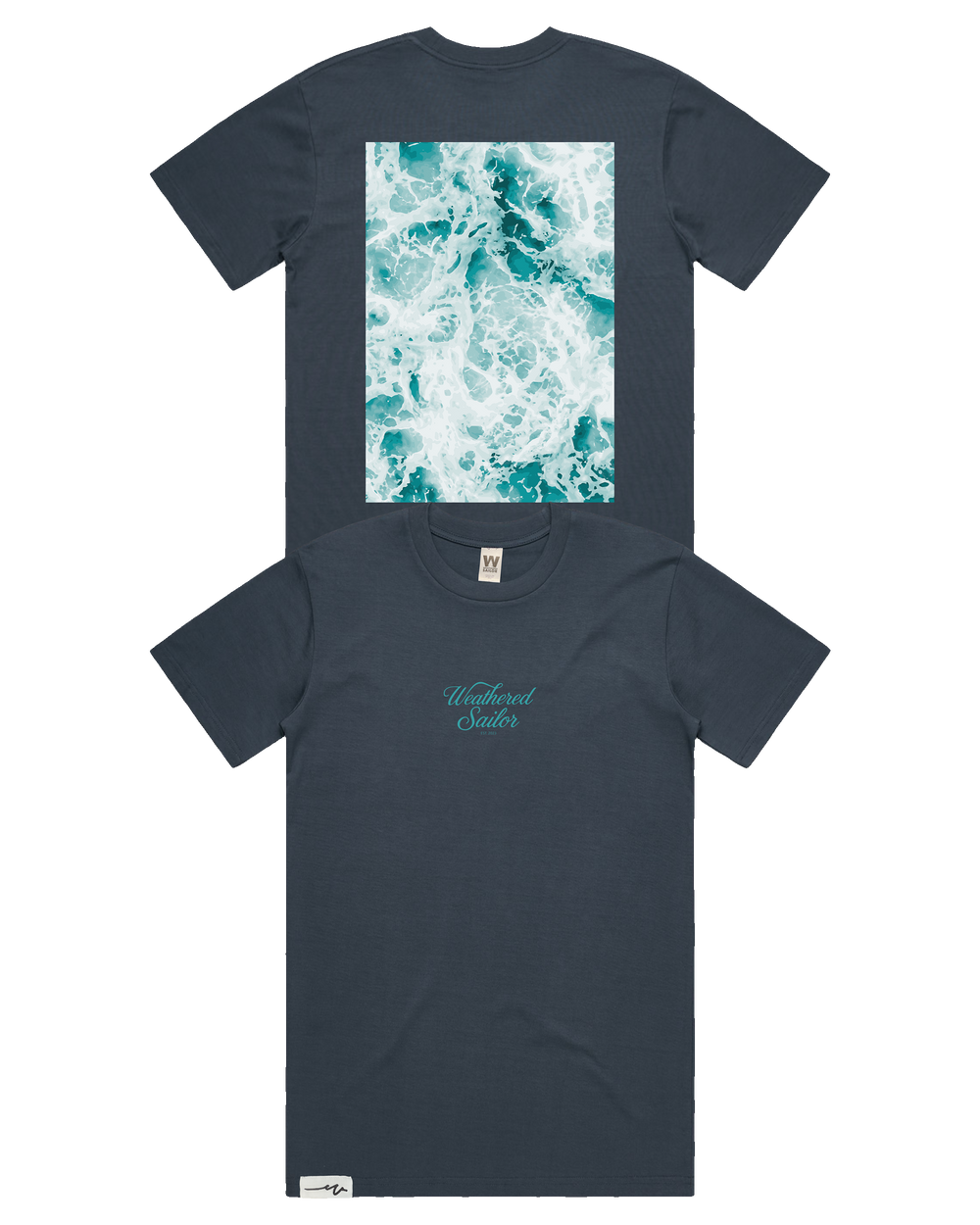 Rapture Script Tee (transparent)