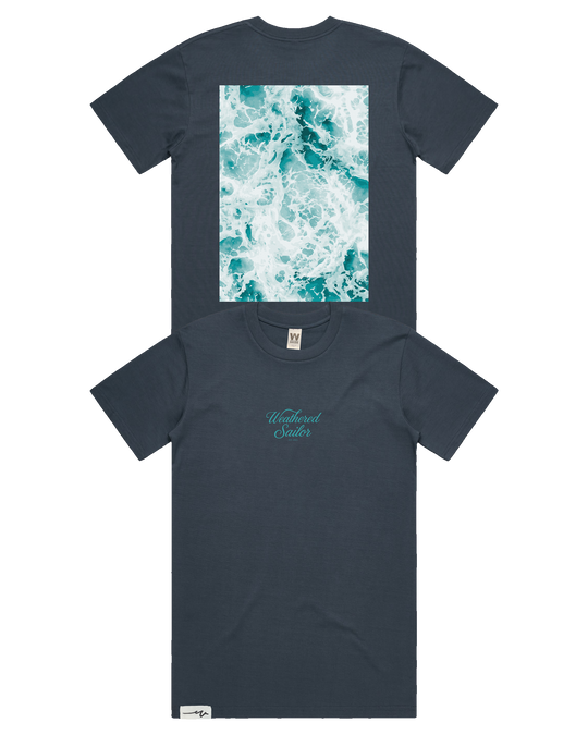 Rapture Script Tee (transparent)