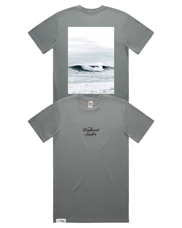 Resilience Script Tee (transparent)