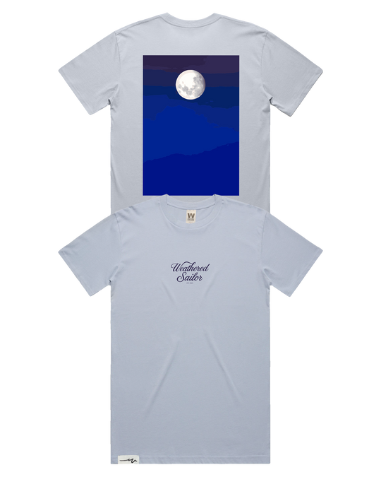 Silent Script Tee (transparent)
