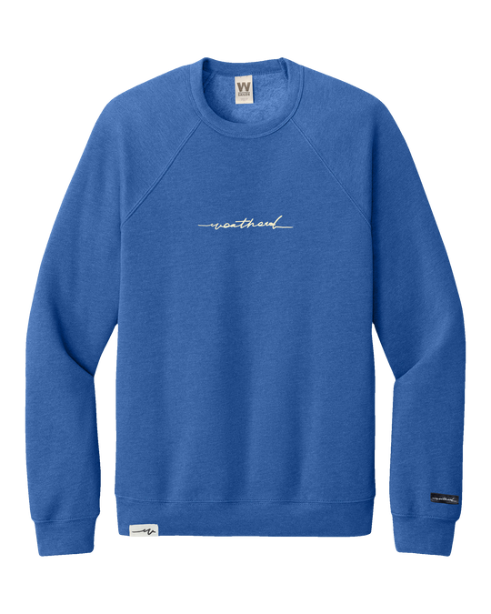 Sketchy Sponge Raglan Crew (transparent)