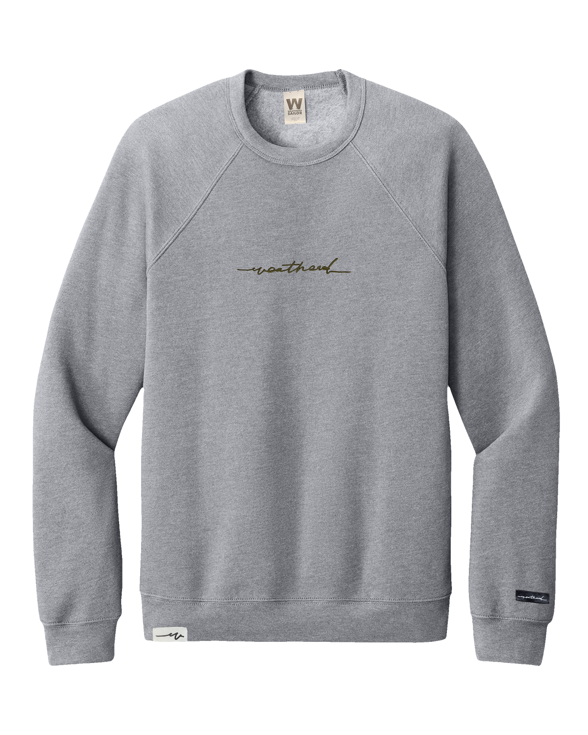 Sketchy Sponge Raglan Crew