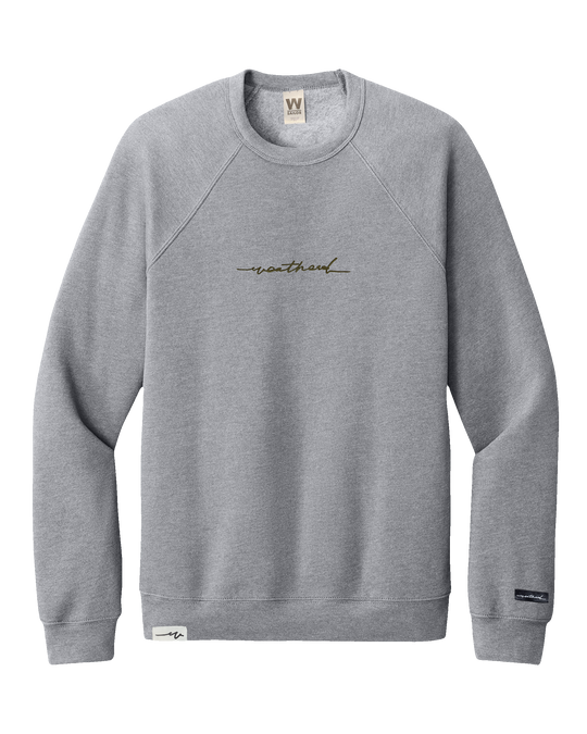 Sketchy Sponge Raglan Crew (transparent)