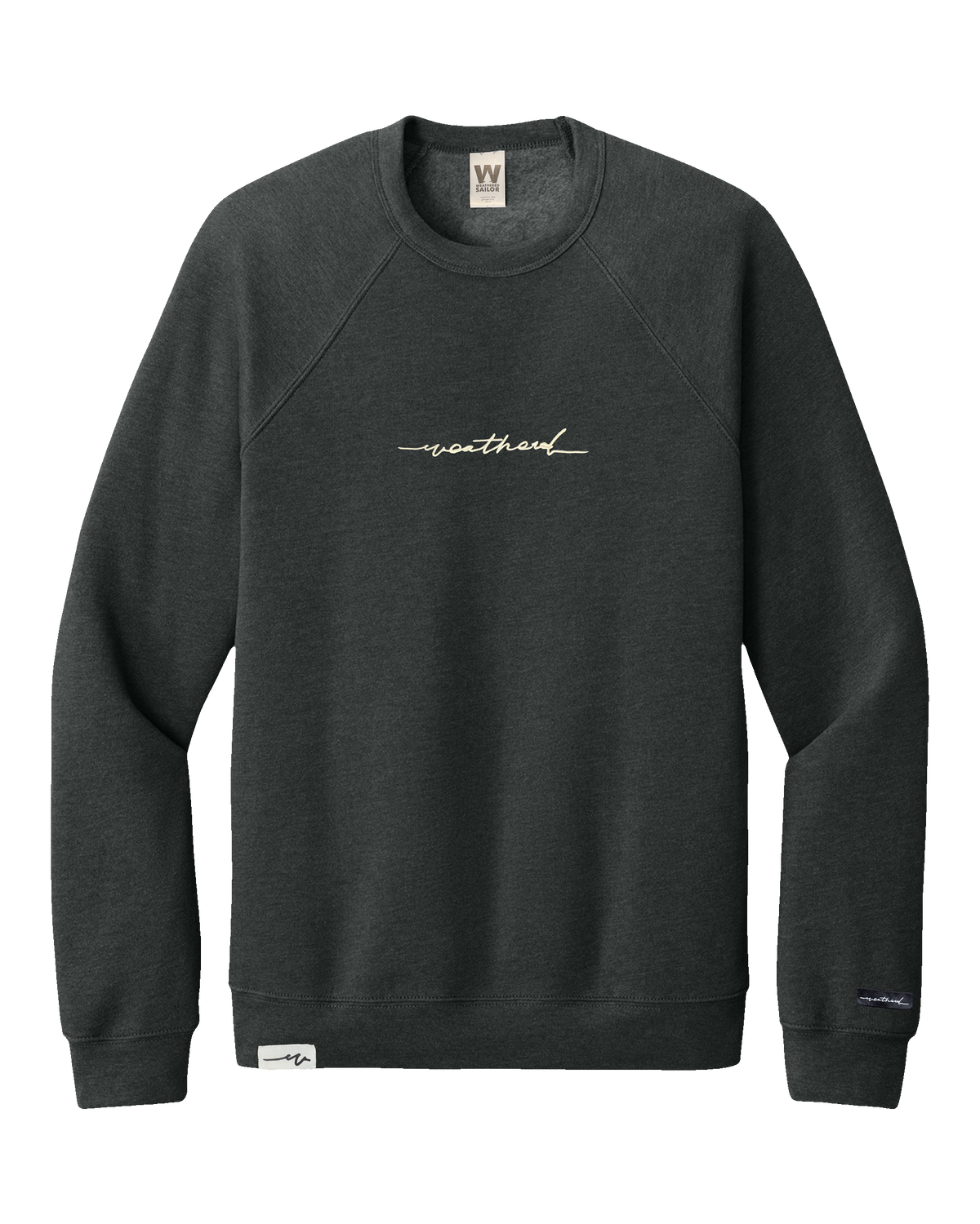 Sketchy Sponge Raglan Crew