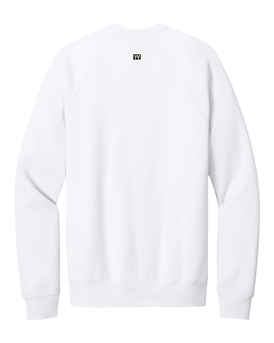 Sketchy Sponge Raglan Crew (transparent)
