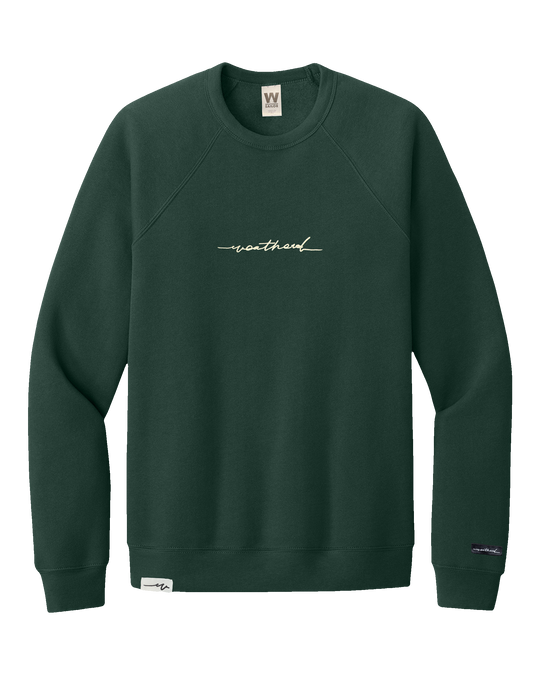 Sketchy Sponge Raglan Crew (transparent)