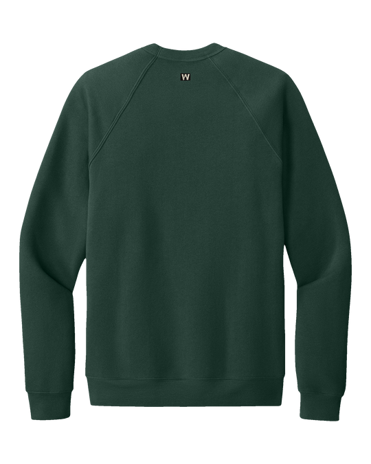 Sketchy Sponge Raglan Crew (transparent)