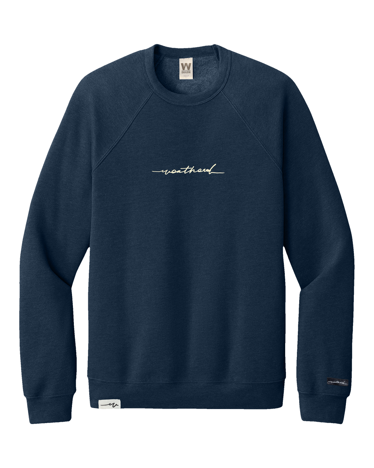 Sketchy Sponge Raglan Crew