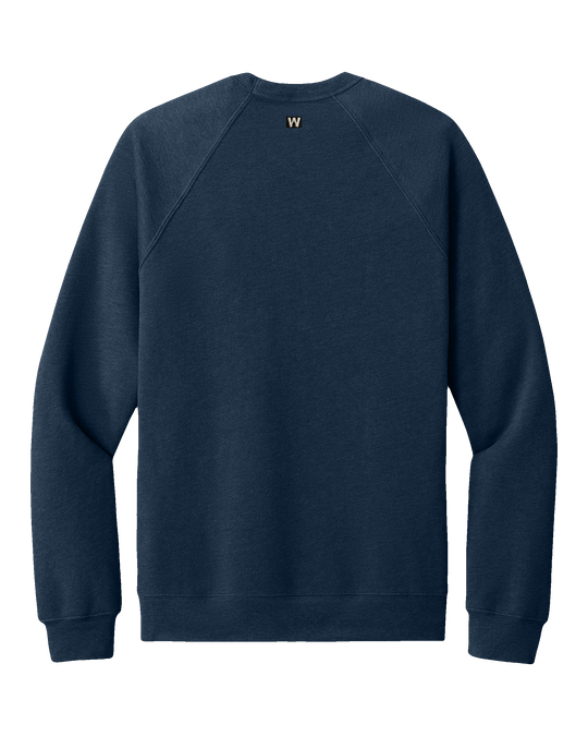 Sketchy Sponge Raglan Crew (transparent)