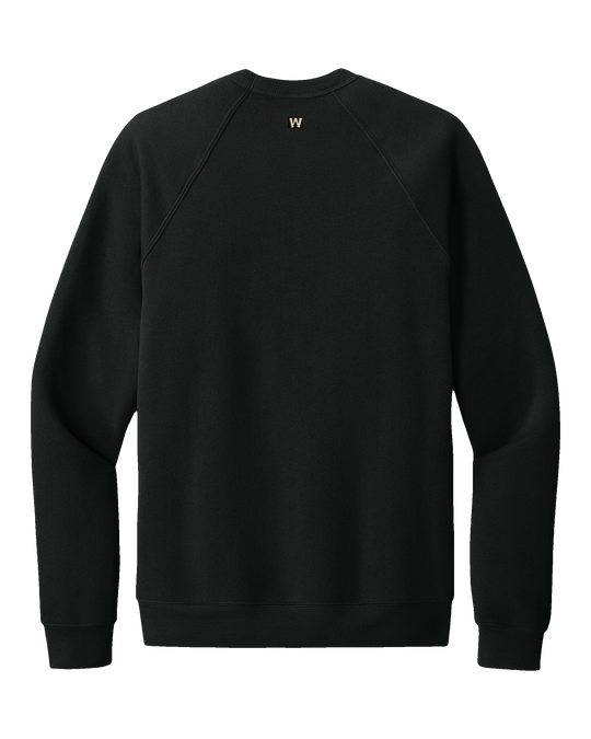 Sketchy Sponge Raglan Crew (transparent)