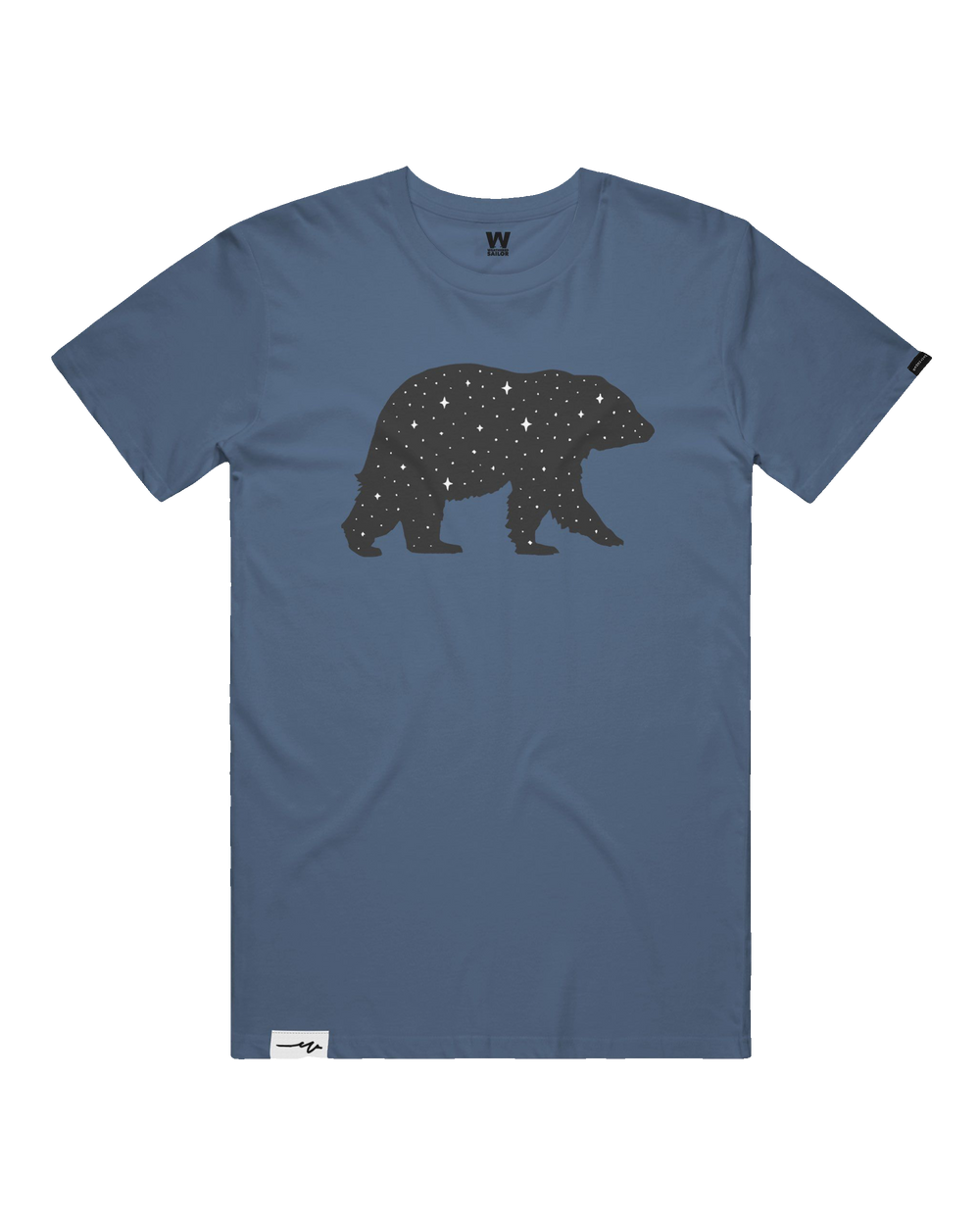 Starry Bear Tee (transparent)