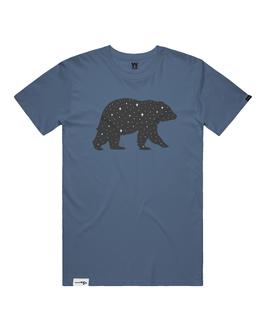 Starry Bear Tee (transparent)