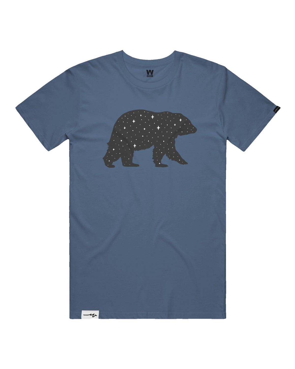 Starry Bear Tee (transparent)