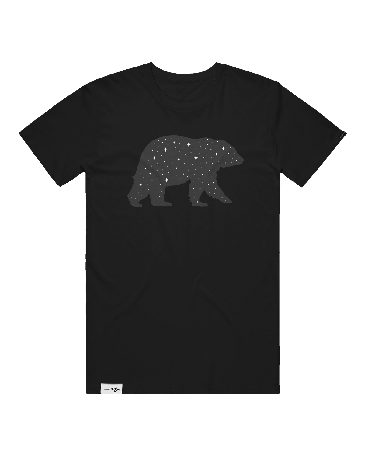Starry Bear Tee (transparent)