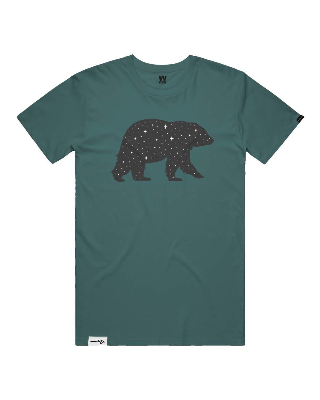 Starry Bear Tee (transparent)