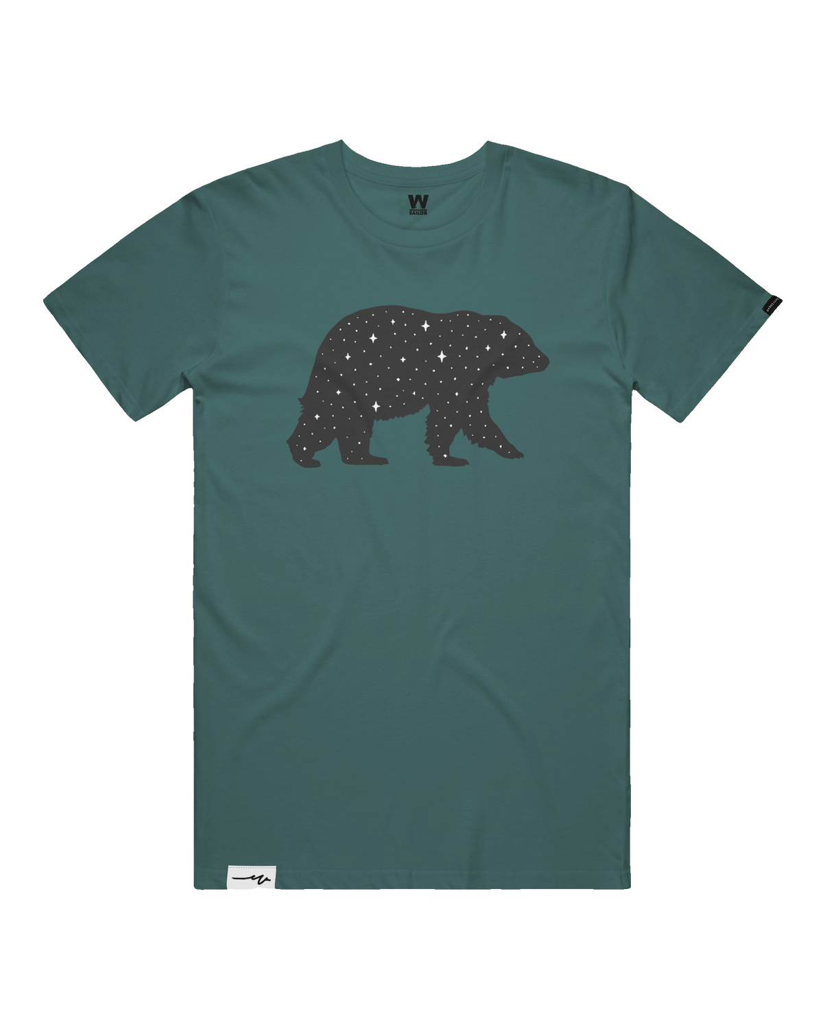 Starry Bear Tee (transparent)