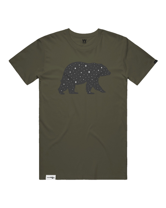 Starry Bear Tee (transparent)