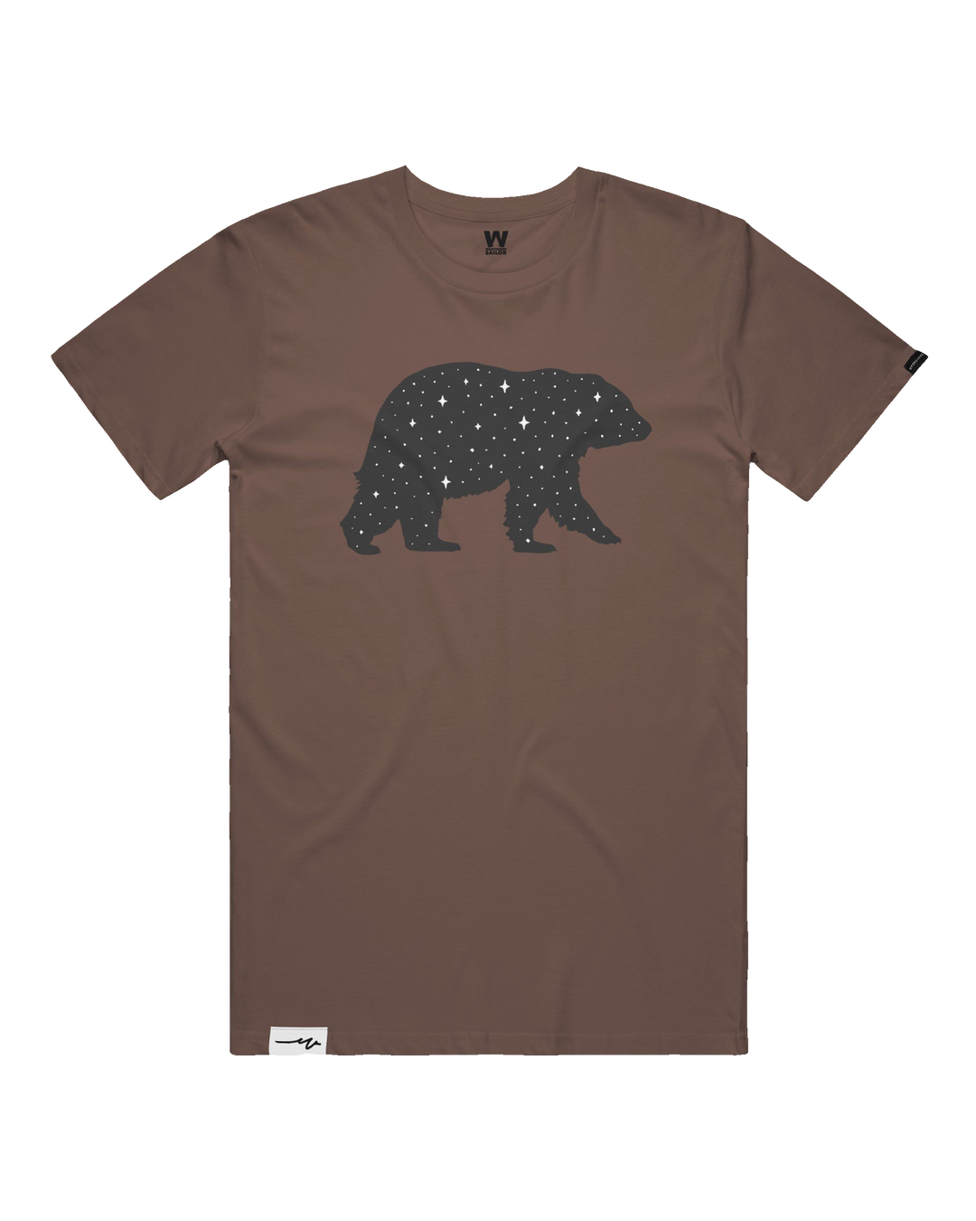 Starry Bear Tee (transparent)
