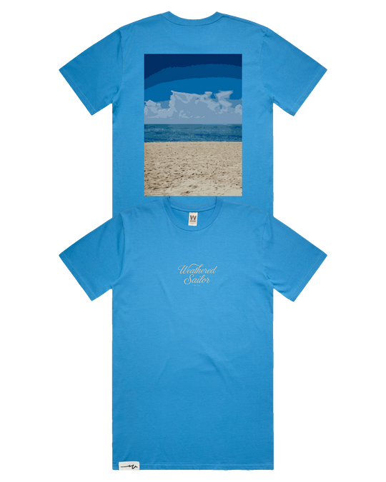 Stillpoint Script Tee (transparent)