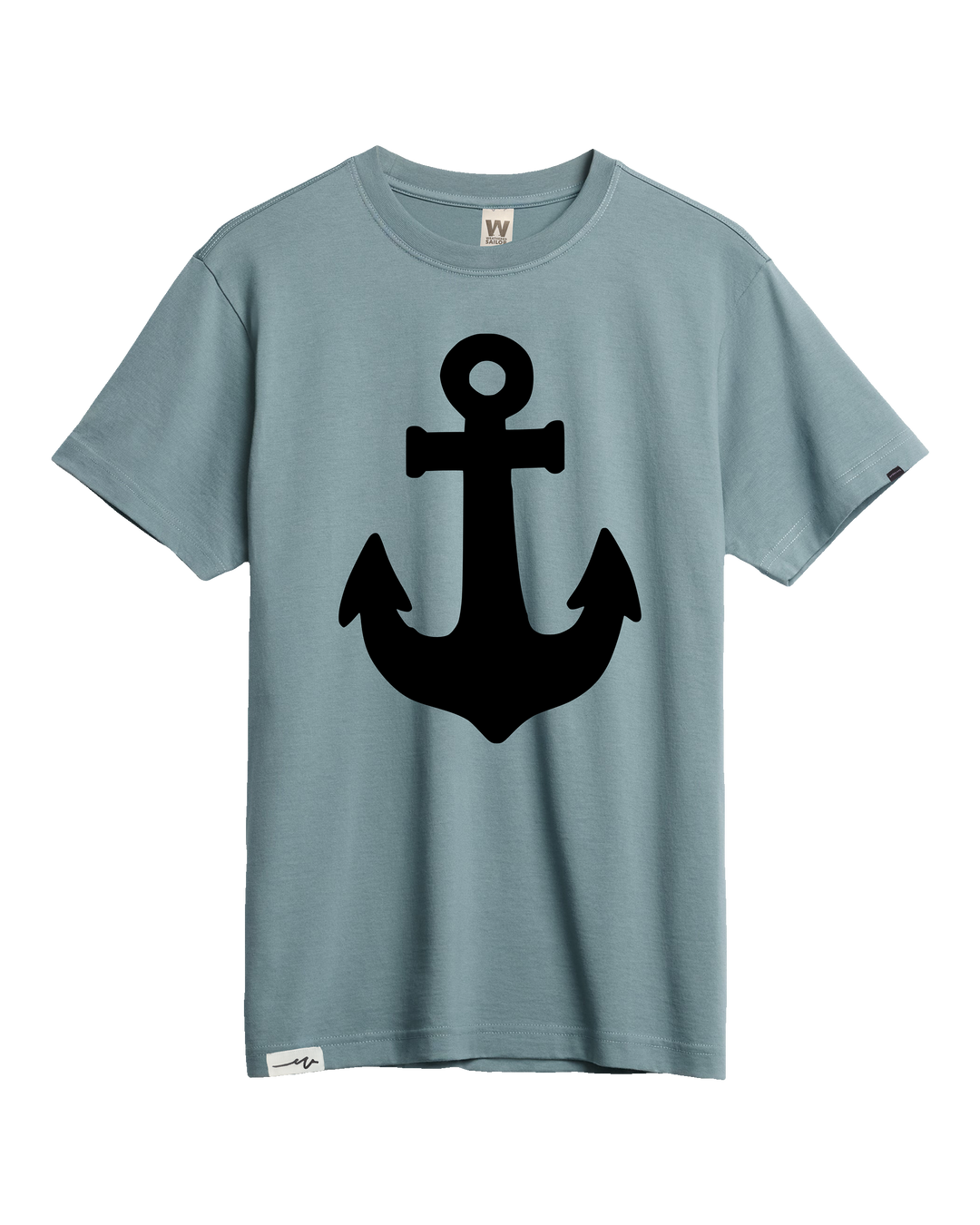 Supima Anchor Tee (transparent)