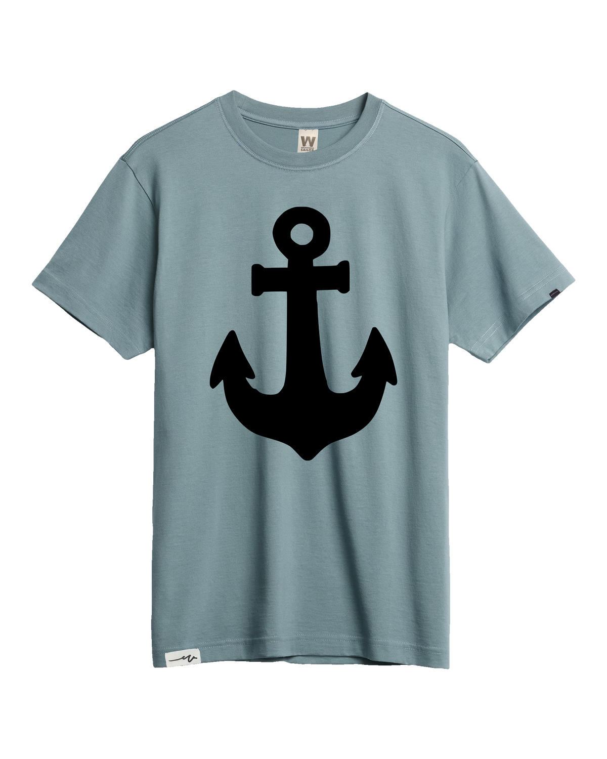 Supima Anchor Tee (transparent)