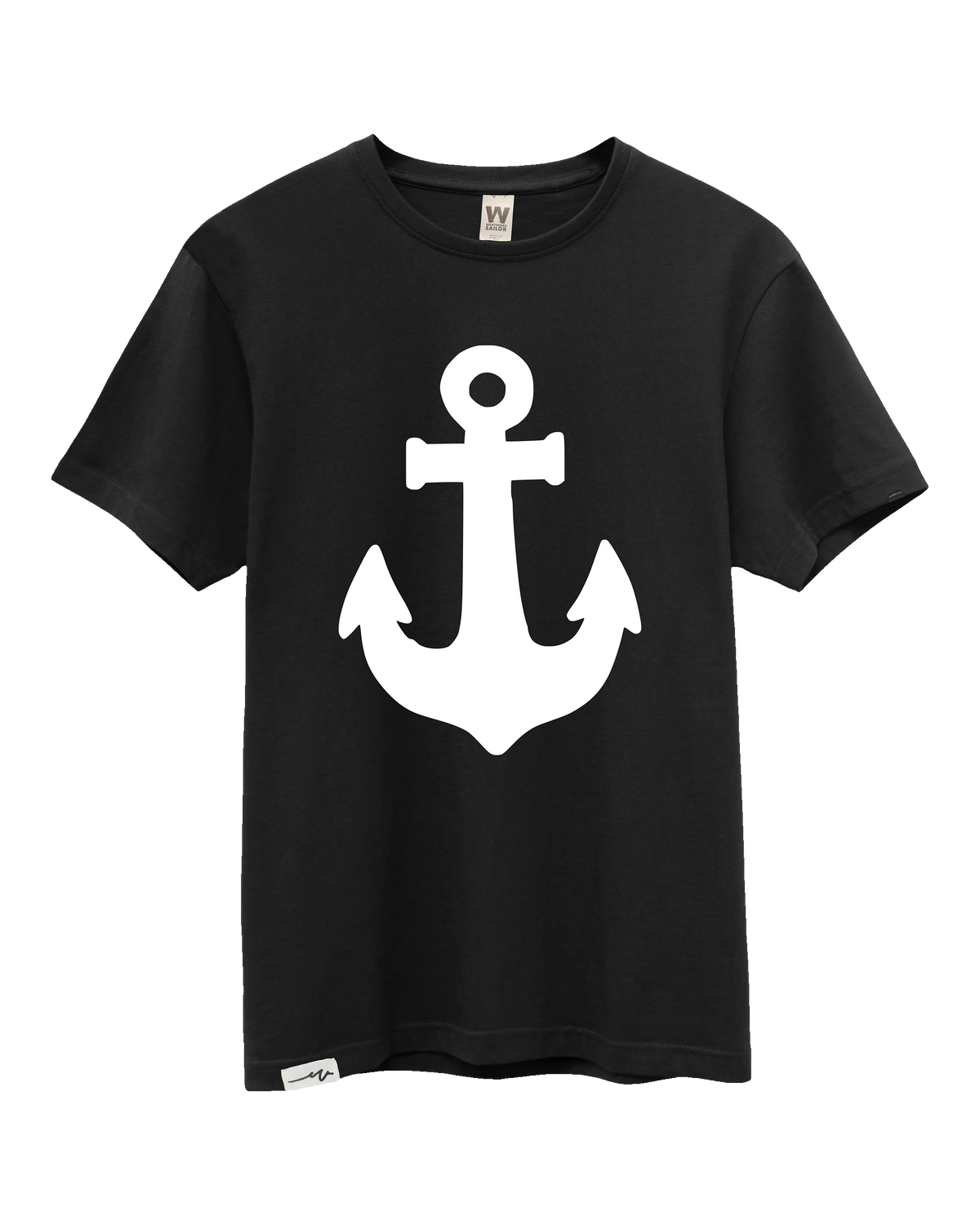 Supima Anchor Tee (transparent)