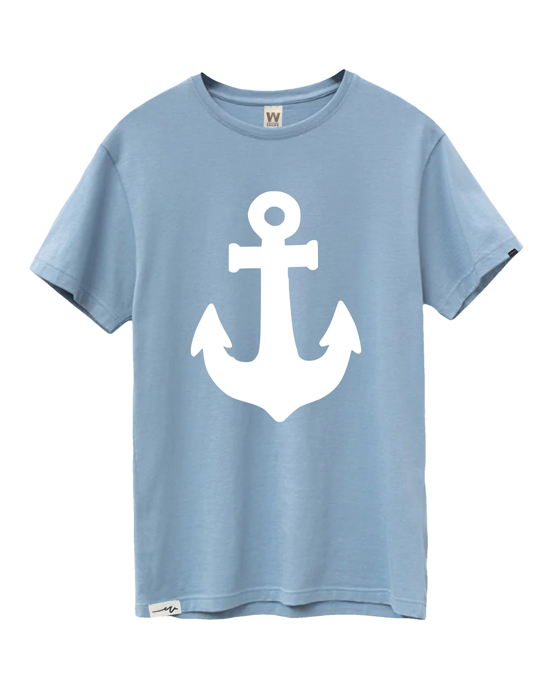 Supima Anchor Tee (transparent)
