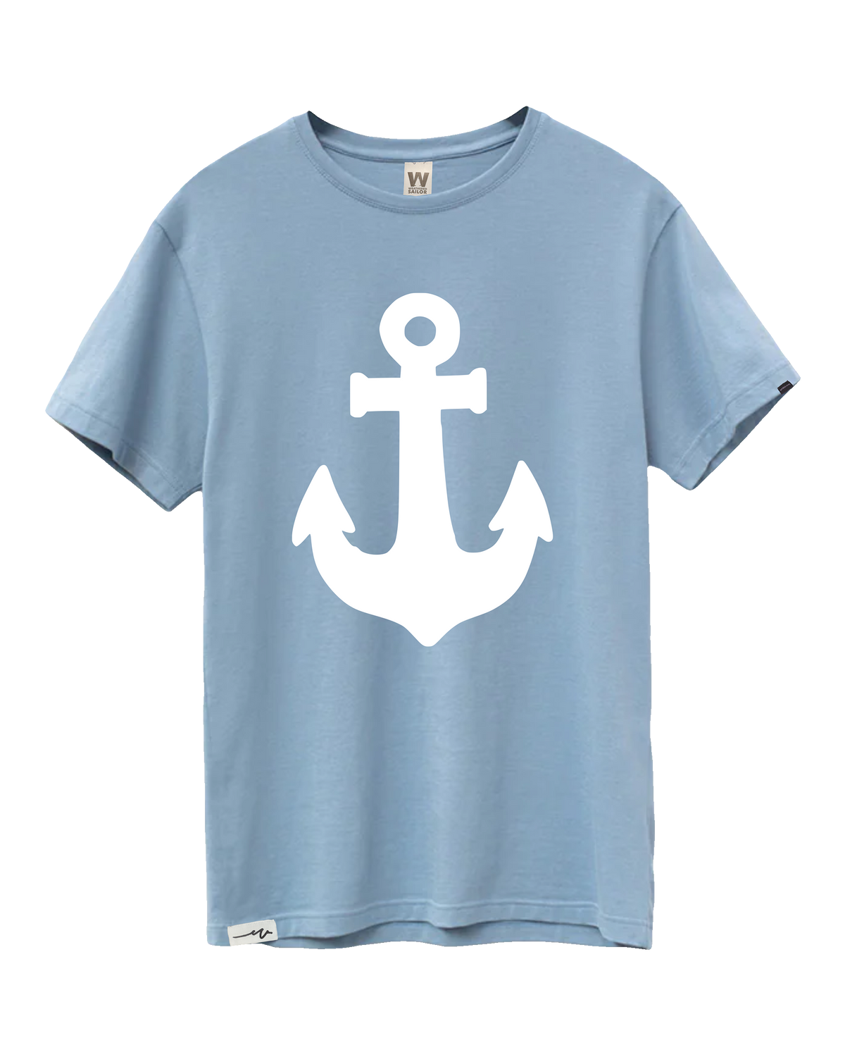 Supima Anchor Tee (transparent)