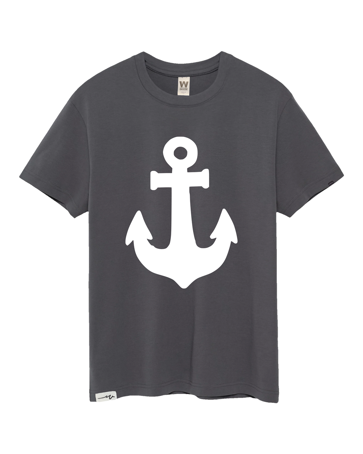 Supima Anchor Tee (transparent)