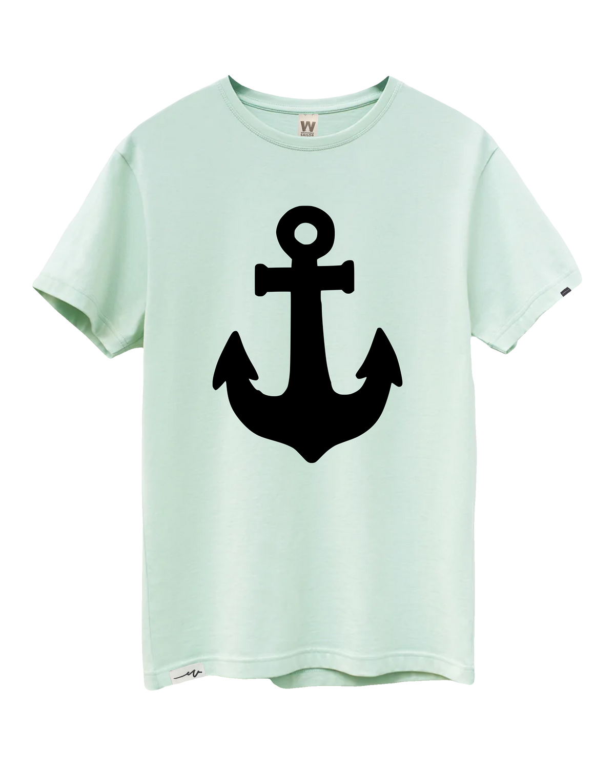 Supima Anchor Tee (transparent)