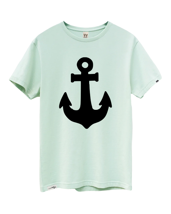 Supima Anchor Tee (transparent)