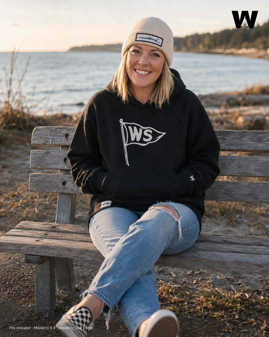 Burgee Heavyweight Organic Raglan French Terry Hood
