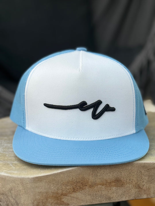 Carolina Blue Sketchy W Trucker
