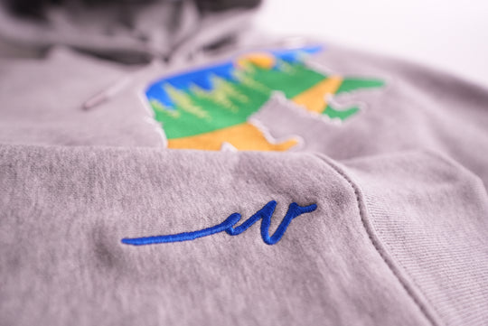 At The Woods Silky Hoodie