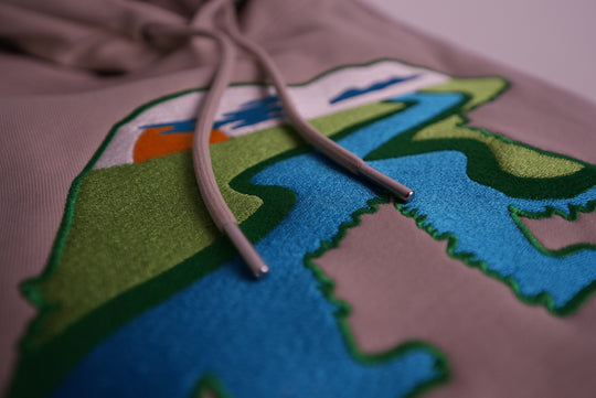At The River Silky Hoodie