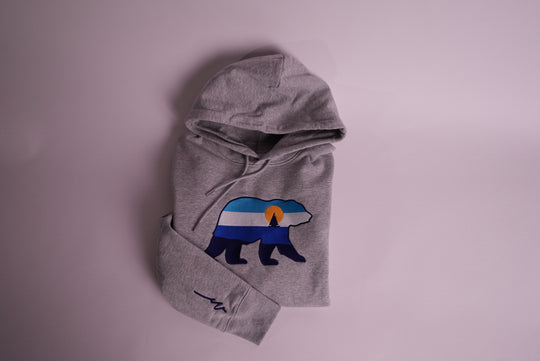 At The Sea Silky Hoodie