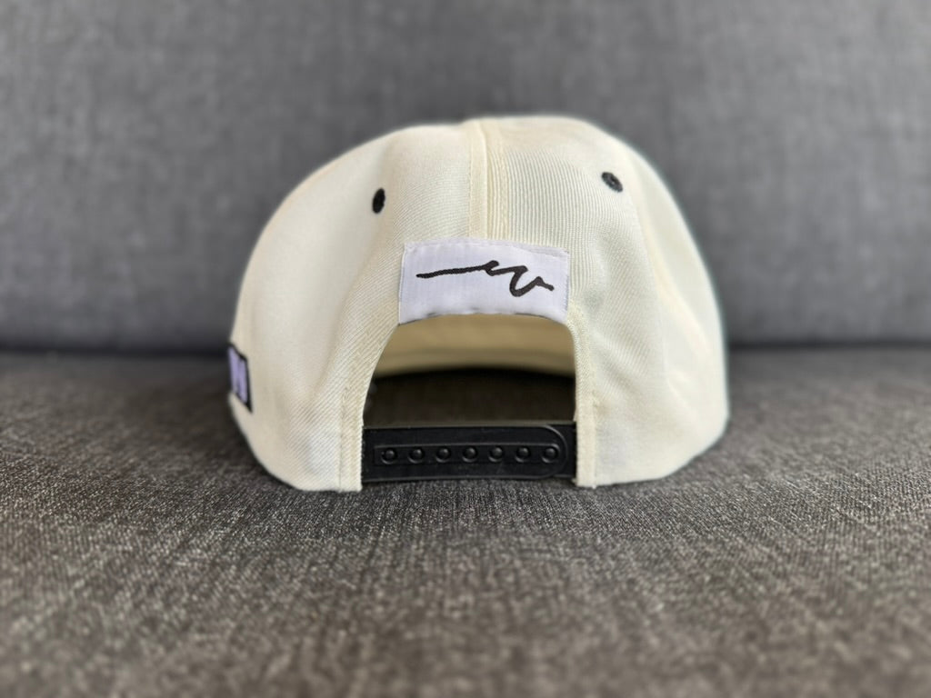 Ahoy Black Puff Flat Bill